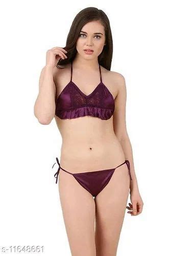 Lycra Cotton Plain Bra Panty Set For Inner Wear At Rs 290set In Noida Id 23081326397