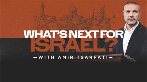 Whats Next For Israel An Evening With Amir Tsarfati Youtube