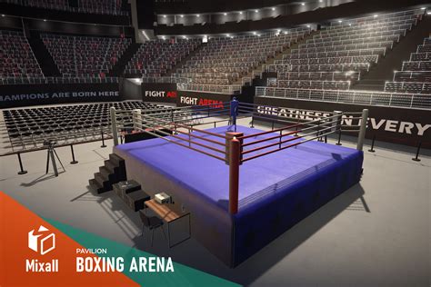 Boxing arena - pavilion | 3D Environments | Unity Asset Store