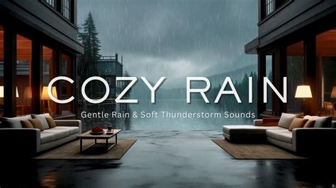 Cozy Porch Ambience Gentle Rain Soft Thunderstorm Sounds For Sleep