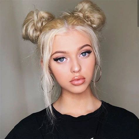 Loren Gray Space Buns Capelli Celebrità Ragazze Tumblr