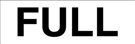 full tank sign  signs