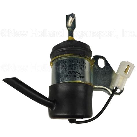 Kubota Stop Fuel Solenoid Part New Holland Rochester