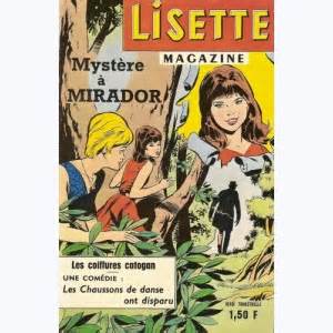 Lisette Magazine N Myst Re Mirador Sur Bd Pf Fr