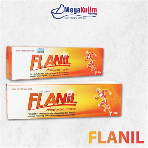 Flanil Analgesic Cream G G Shopee Malaysia