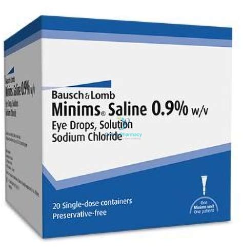 Buy Minims Sodium Chloride 09 Saline Online 20 Pack