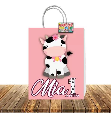 Bolsas Dulces Personalizadas La Vaca Lola 10 Unidades Cuotas sin interés