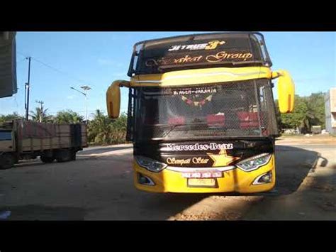 Bus Simpati Star Dari Jakarta Makan Di Rm Dua Putri Sorek Youtube