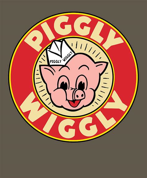 Piggly Wiggly Logo Heather Digital Art By Thanittha Ritmetee Pixels