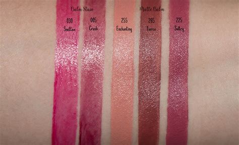 Revlon Colorburst Matte Balm Balm Stain Review Swatches