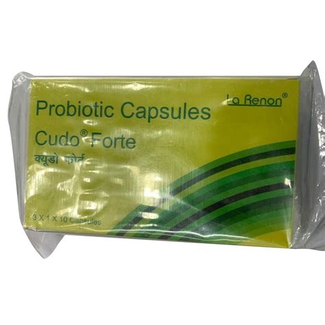 Cudo Forte Probiotic Capsules La Renon At Rs Stripe In Pune Id