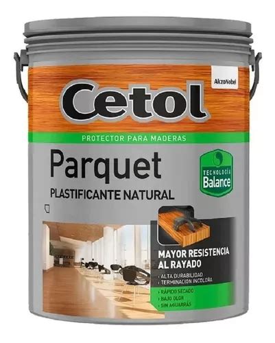 Cetol Parquet Plastificante Natural Al Agua Satinado L