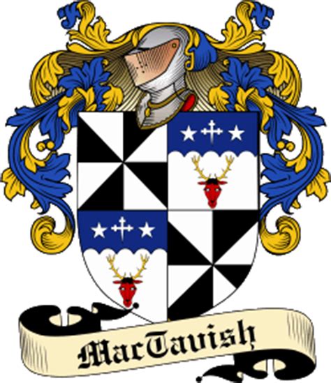 MacTavish Family Crest – Heraldic Jewelry