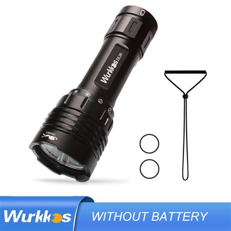 Wurkkos DL30 Dive Light 21700 LED Flashlight Underwater IPX 8