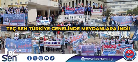 TEÇ SEN TÜRKİYE GENELİNDE MEYDANLARA İNDİ Kayseri Tüm Eğitim