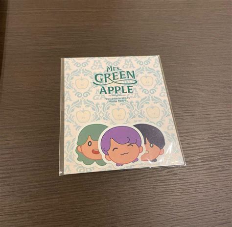 Mrs Green Apple ポップアップストア ステッカーセット3枚入り By メルカリ