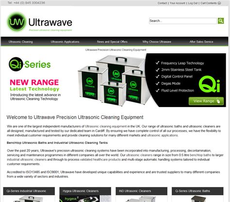 Ultrawave Launch New Webstore