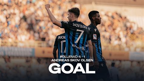 Club Brugge Rwdm Skov Olsen Youtube