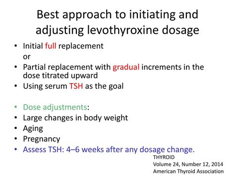 Hypothyroidism Management Ppt Download