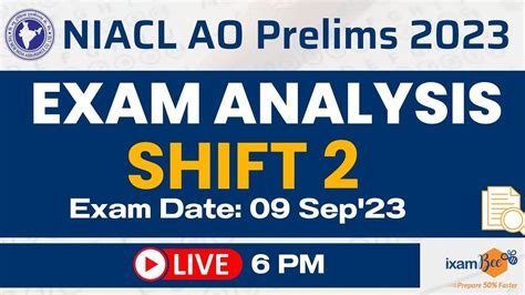 Niacl Ao Prelims Exam Analysis Shift Th Sep Niacl Ao