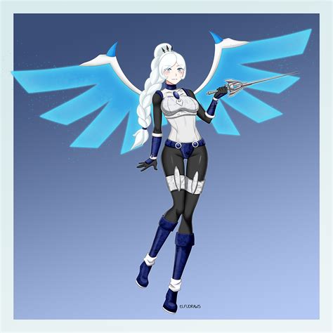 Cm Weiss Schnee Crystal Armament By Elfudraws On Deviantart