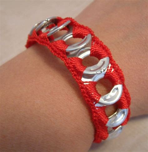 Pin By Barbara English On Diy Jewlery Pop Tab Bracelet Pop Tab