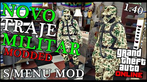 Gta V Online Novo Traje Militar Modded Roupas Dlc Gunrunning