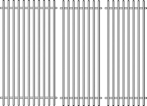 Cooking Grates Kit for Char-broil 4 Burner 463352521, 463366022, 46335 ...