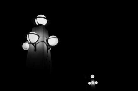 Premium Photo Illuminated Electric Lamps At Night