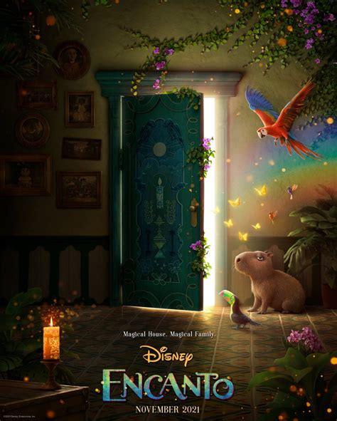 D Couvrez Les Diff Rentes Affiches Du Film Encanto Disneyphile