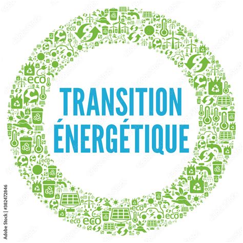 Symbole transition énergétique Stock Illustration Adobe Stock