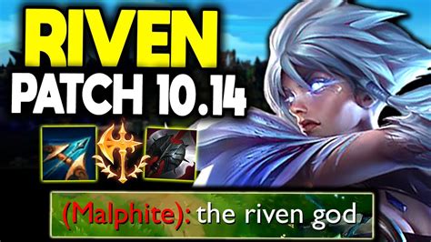 How To 100 Hard Counter Tanks As Riven Season 10 Riven Top Lane Guide Riven Vs Malphite