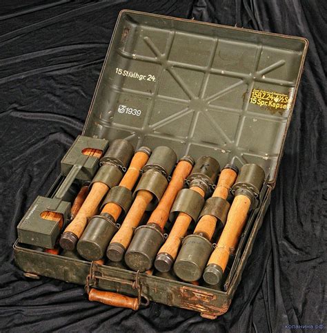 Фотографии ручных гранат Второй Мировой - Боеприпасы - Военная история ...