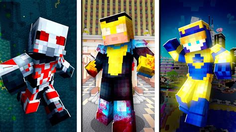 Fisk Superhero Minecraft Mod Characters Crafting Youtube