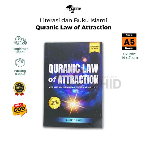 Jual Quranic Law Of Attraction Buku Motivasi Islam Soft Cover Buku