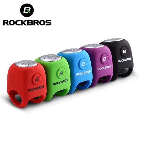 Rockbros Electric Cycling Bike Bells Horn Rainproof Mtb Bicycle