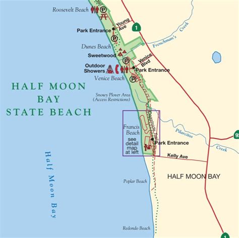 Half Moon Bay State Beaches - Lonely Hiker