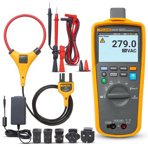 Fluke Fluke Fc Iflex True Rms Digital Thermal Multimeter