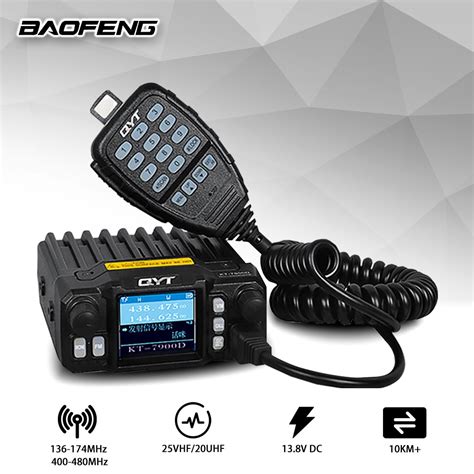 Baofeng Applicable Qyt Mobile Radio Quad Display Kt D Dual Band W