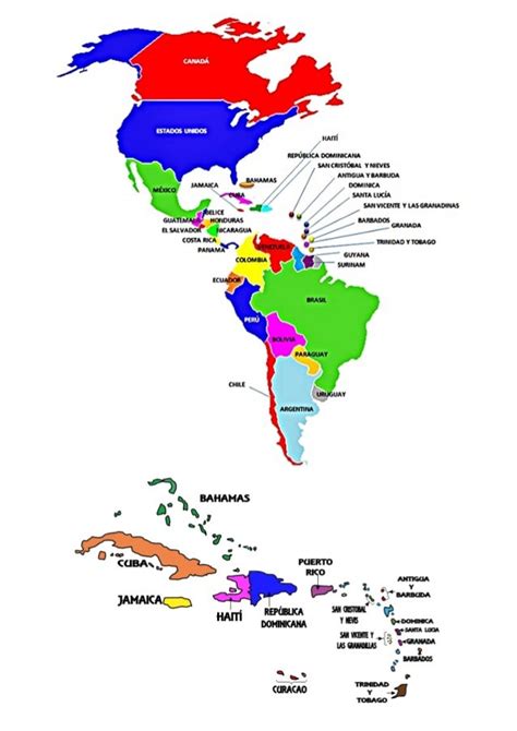 Paises De America Y Sus Capitales En Orden Alfabetico Capitales De