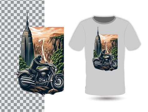 T Shirts Moto Vintage Psd Mod Les Psd Gratuits De Haute Qualit