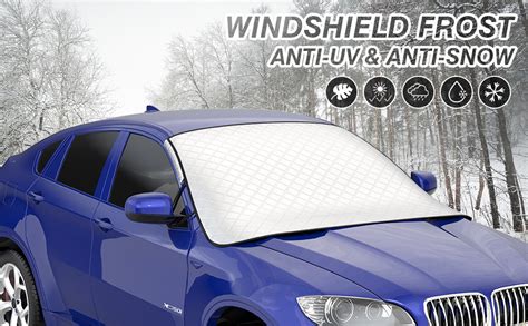 Car Windscreen Cover For Winter Magnetic Snow Cover Heavy Duty