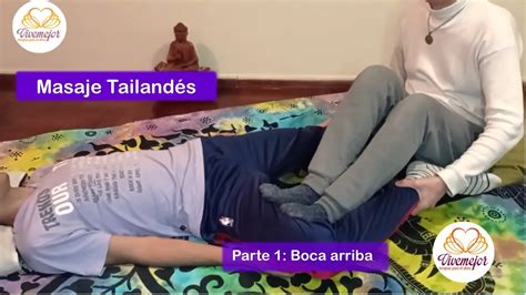 Masaje Tailandés Empezando a practicar Parte 1 YouTube