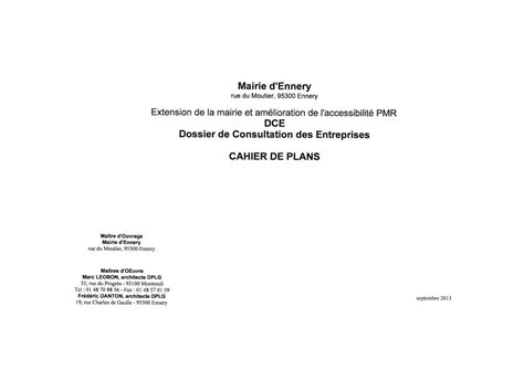 Pdf T L Charger Dossier Consultation Entreprises Cahier Des Gratuit Pdf