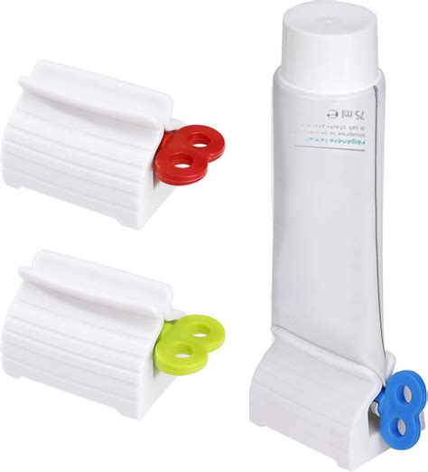 HREDZEO Presse Dentifrice 3 Pcs Distributeur de Dentifrice Dentifrice à