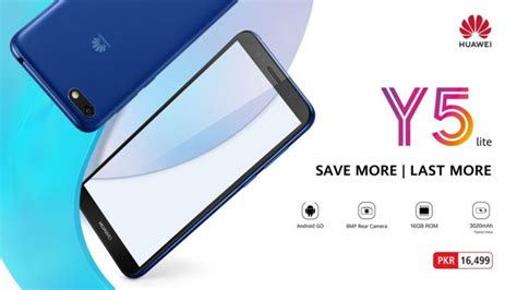 Huawei Unveils Y5 Lite With Android Oreo Go Edition On Board