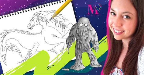 Draw Scary Mythical Creatures and Monsters from Legends Around The World