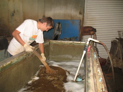 The Craftsman Emptying Our Strip Tanks For New Solutions