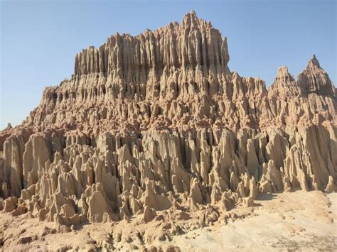 Eroded Structures Made With Soil Erosion Stock Photo Image Of Cliff