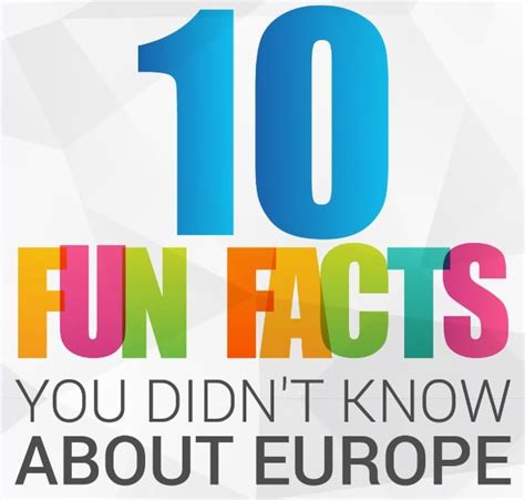 10 Fun Facts You Didnt Know About Europe